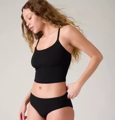 cropped tankini top